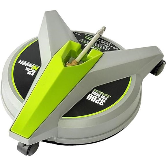 12 inch wheeled surface cleaner