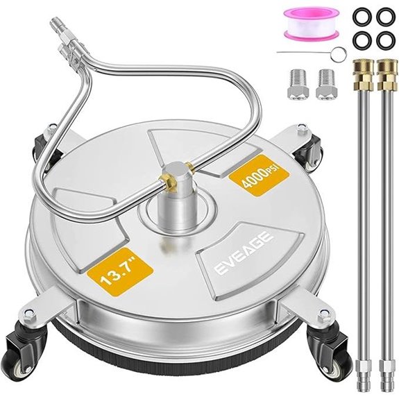 13 7 inch pressure washer surface cleaner