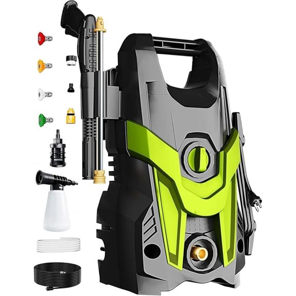 2025 Pressure Power Washer with Nozzles and Foam Cannon