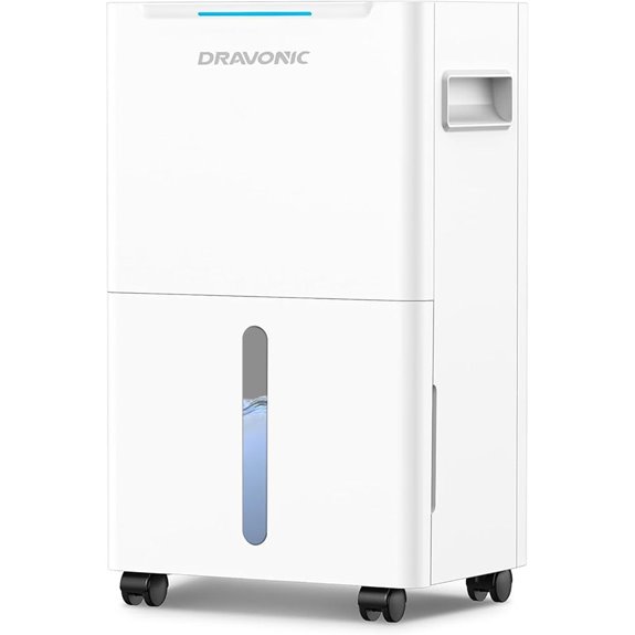 21 Pints Dehumidifier with Continuous Drain and Smart Modes