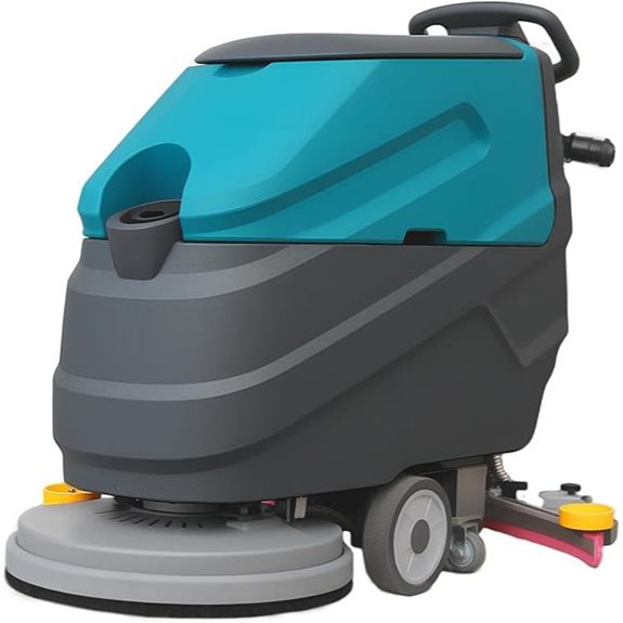Walk-behind Floor Scrubber Machine 22 Cleaning Width