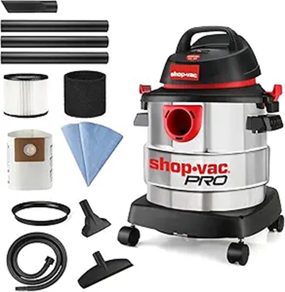 Shop-Vac 5 Gallon Wet/Dry Vacuum with Attachments