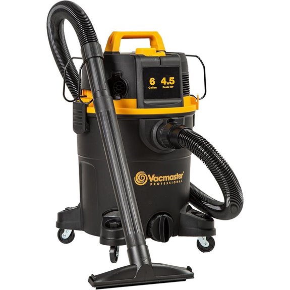 Vacmaster 6 Gallon Wet/Dry Vacuum with Self-Cleaning Filter