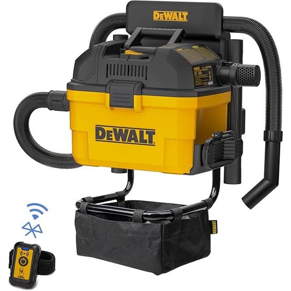 DEWALT 6-Gallon Wall-Mounted Wet Dry Vacuum
