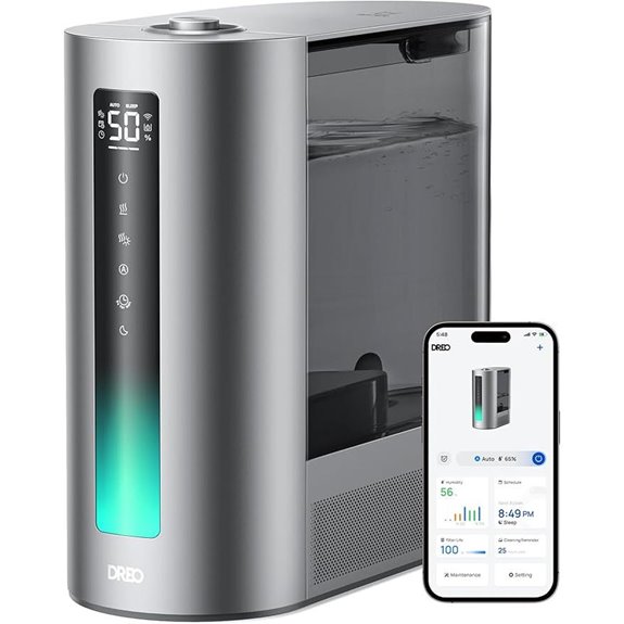 Dreo 6L Smart Humidifier with Timer and Sensors