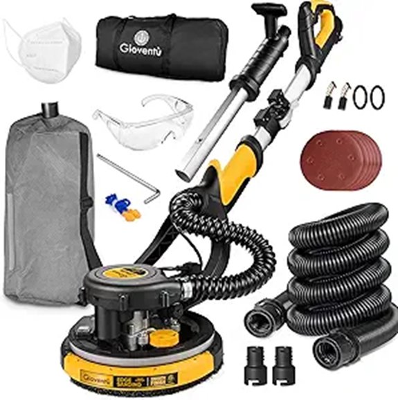 Drywall Sander with Vacuum Variable Speed 750W