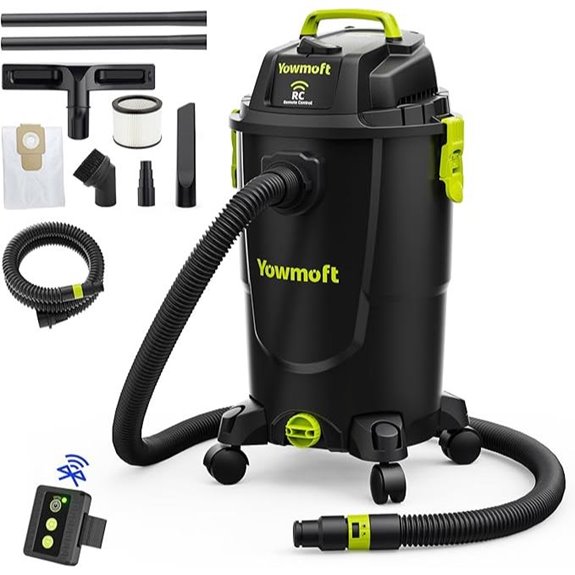 8-Gallon Dust Extractor with Remote Control