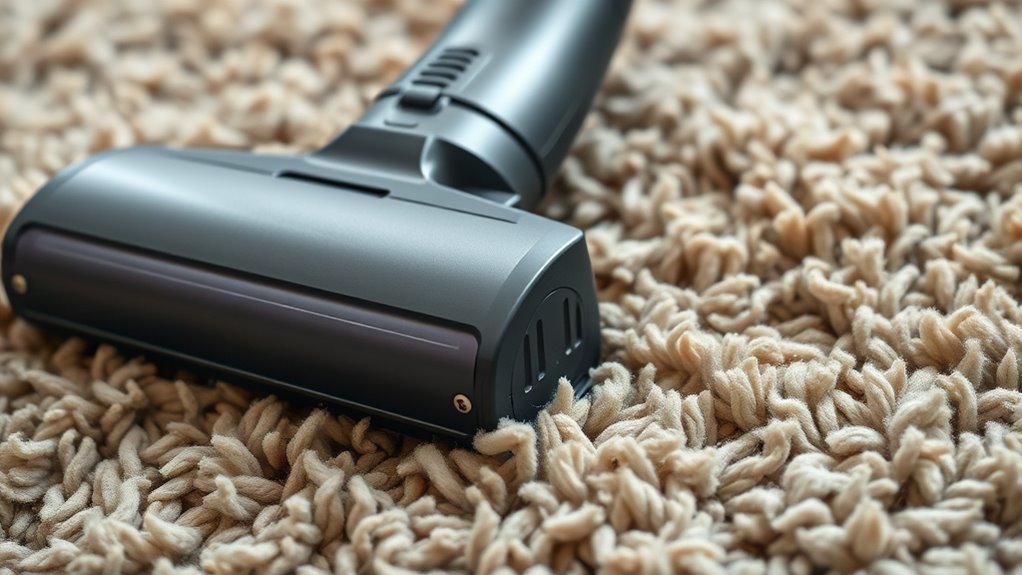 adjust suction and attachments