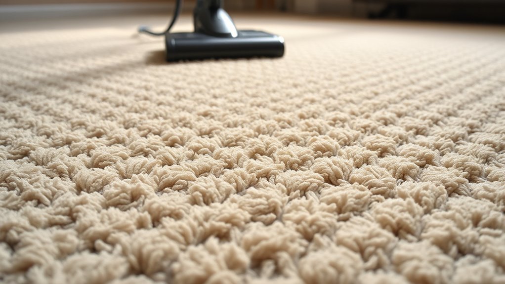 adjust vacuuming for carpet health
