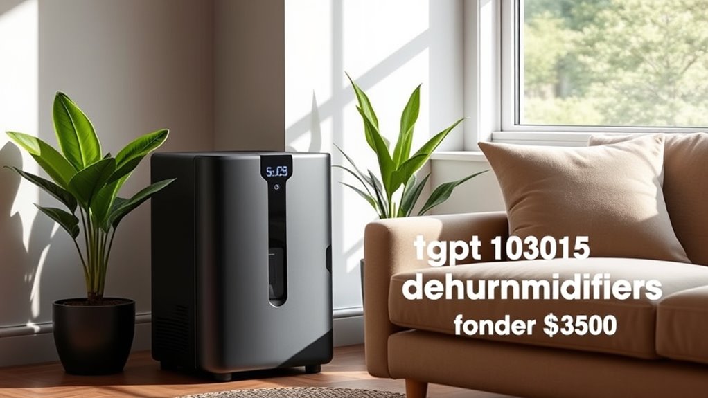 affordable efficient safe dehumidifiers