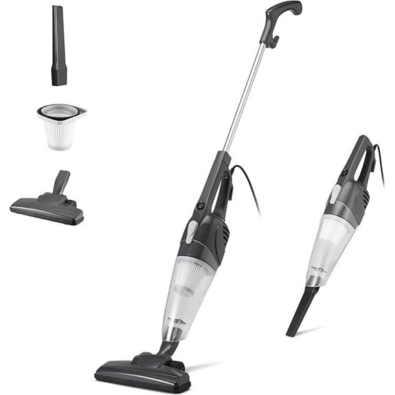 Amazon Basics 2-in-1 Corded Stick Vacuum