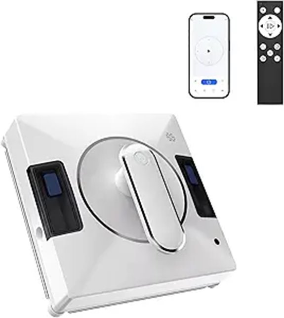 Smart Window Cleaning Robot with AI and Remote Control