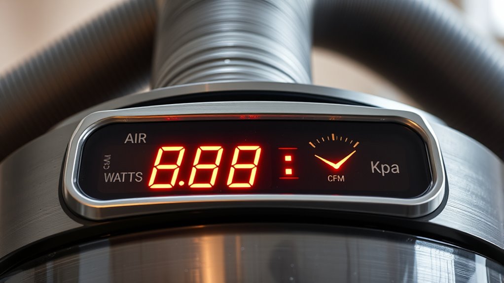 air watts cfm suction balance