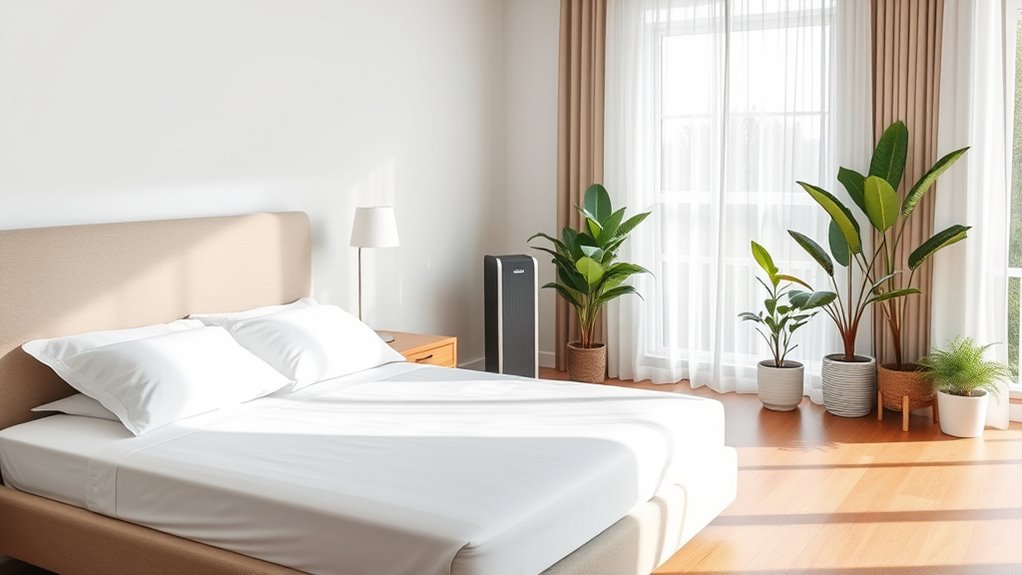 allergen proof bedroom environment