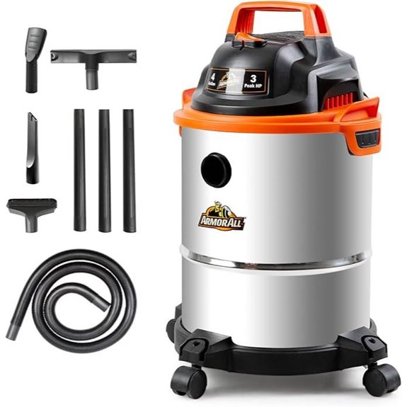 Armor All 4-Gallon Wet/Dry Vacuum