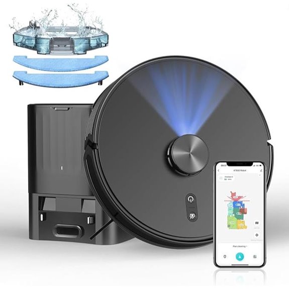 Robot Vacuum & Mop Combo with Self-Emptying Station
