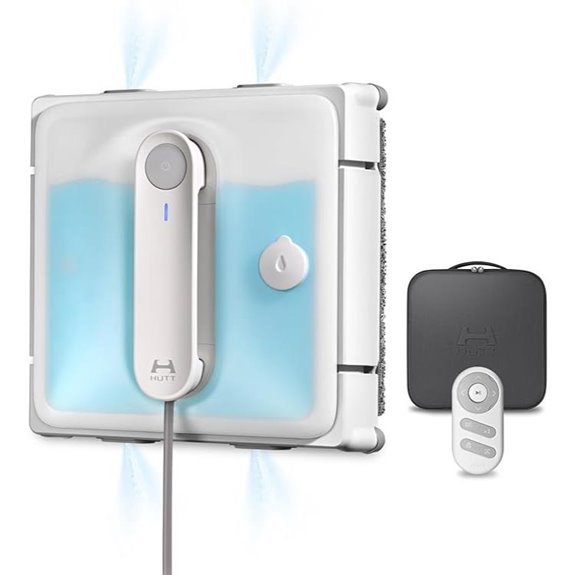 HUTT Auto Window Cleaning Robot with Water Spray