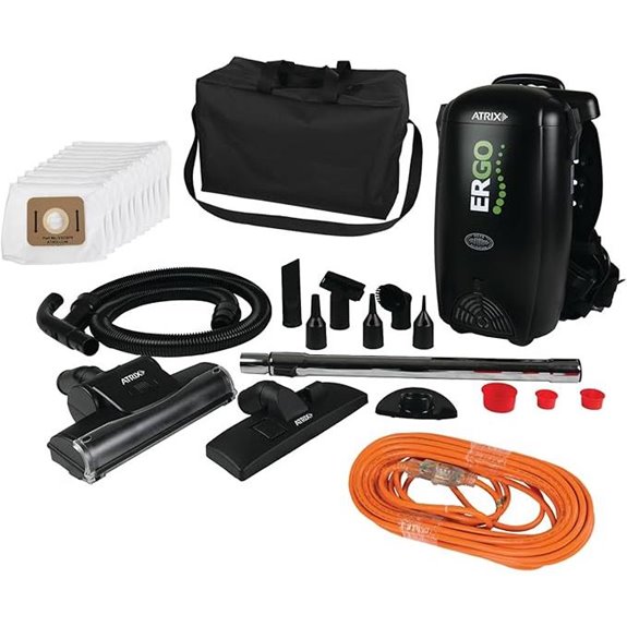 Atrix Ergo Backpack Vacuum Kit with Filters and Cord