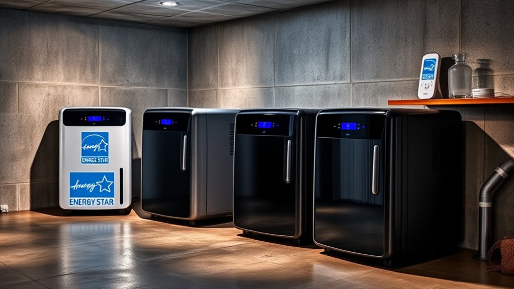 basement dehumidifier selection criteria