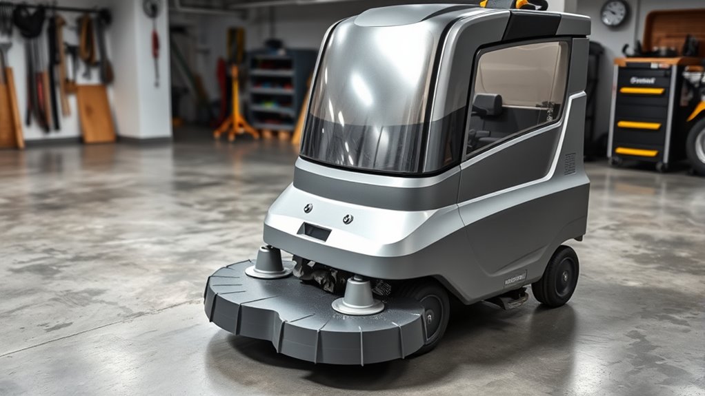 basement floor scrubber factors