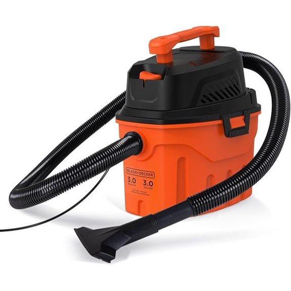 BLACK+DECKER 3-Gallon Wet/Dry Shop Vacuum