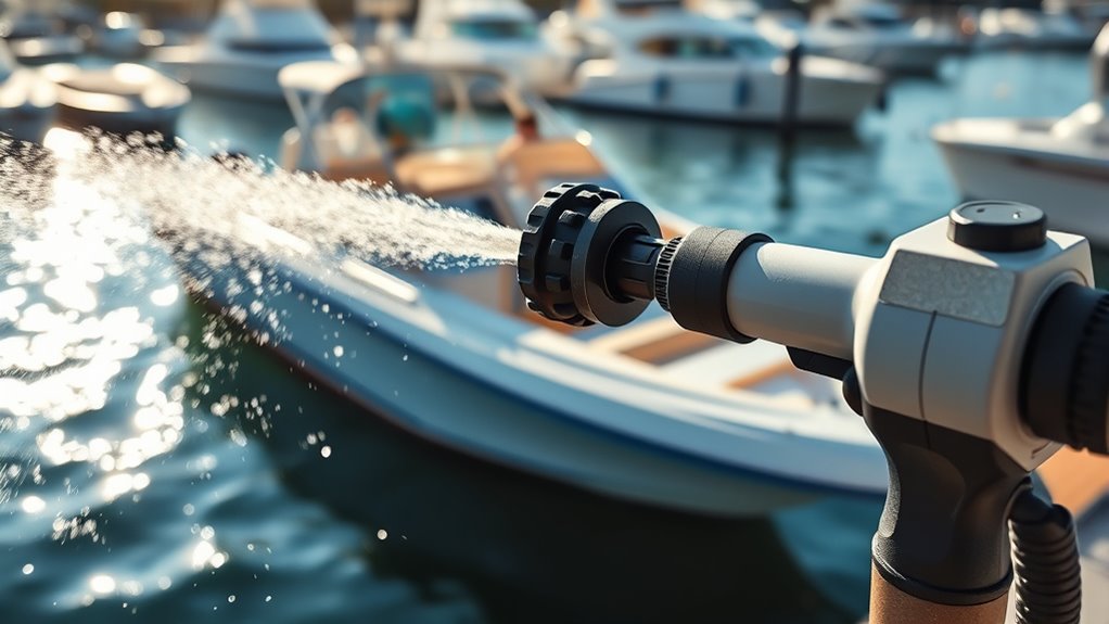 boat cleaning pressure considerations