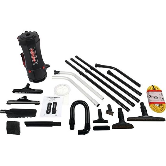 Cen-Tec 6 Qt. HEPA Backpack Vacuum with Kit