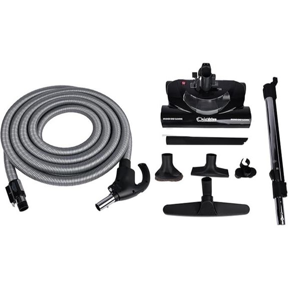 CT20QD Central Vacuum Power Nozzle Kit with 35 Ft. Direct Connect Hose