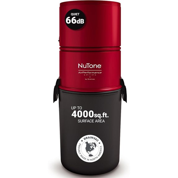 Drainvac Broan-Nutone 550 Air Watts Central Vacuum System