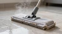 change steam mop pads regularly