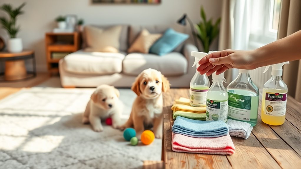 clean contain schedule sanitize