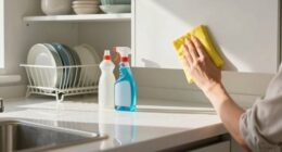 clean systematically from top