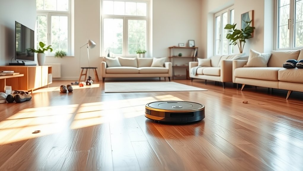 clutter hampers vacuum efficiency