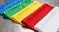color coded microfiber cleaning