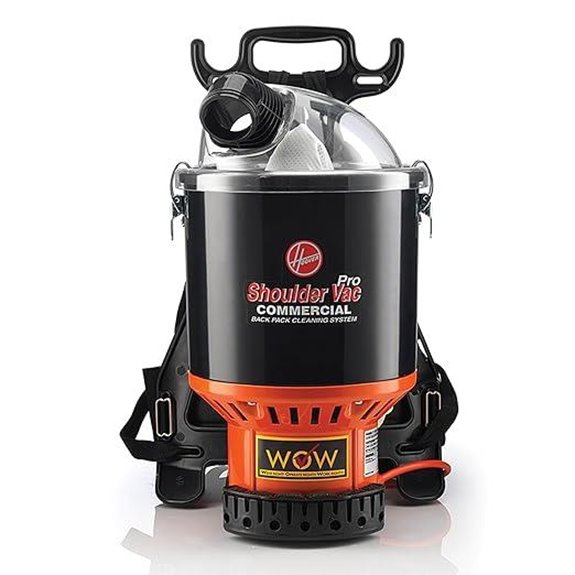 Hoover Commercial Backpack Vacuum with HEPA Filter