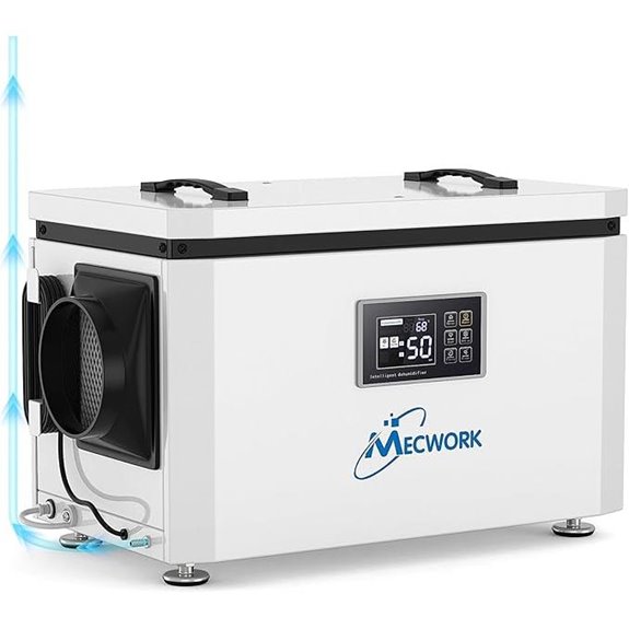 Mecwork Commercial Dehumidifier with Pump and Drain