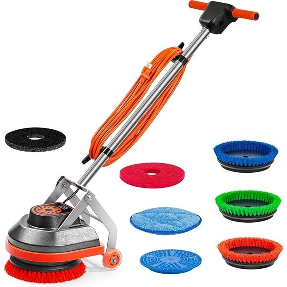 Orbital Commercial Floor Scrubber & Polisher