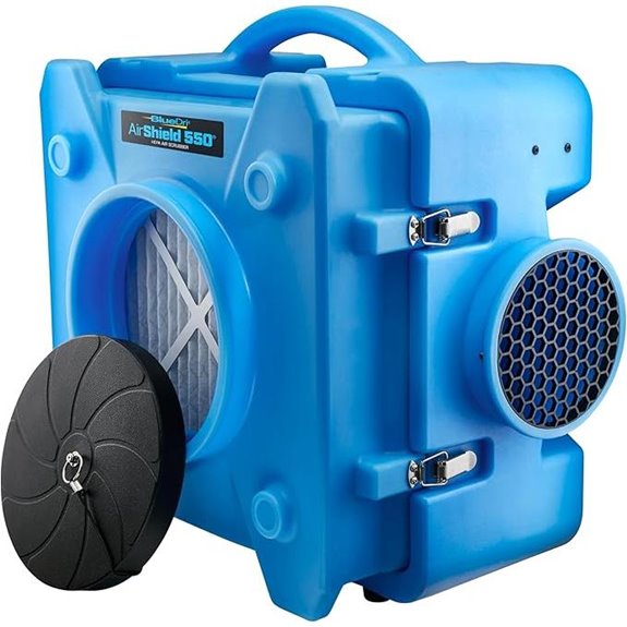 BlueDri Air Shield 550 HEPA Air Scrubber for Commercial Use