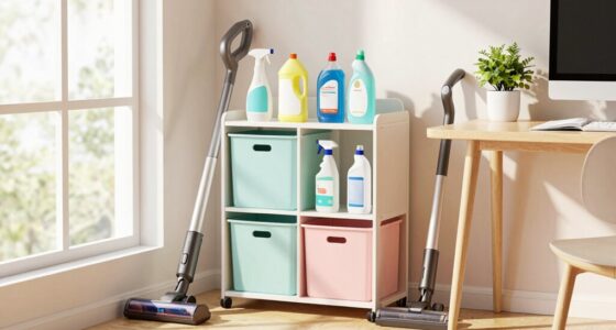 compact apartment cleaning plan