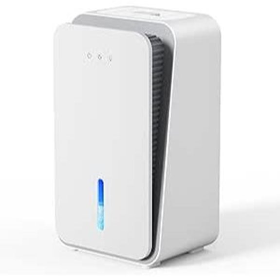 Small Dehumidifier with Pump and LED Light
