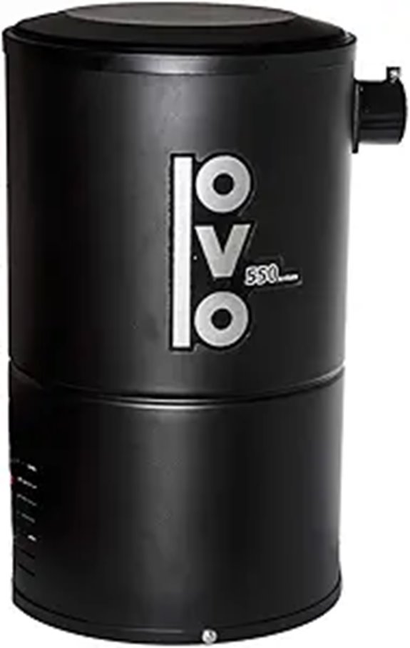 OVO Compact Central Vacuum System for Small Homes