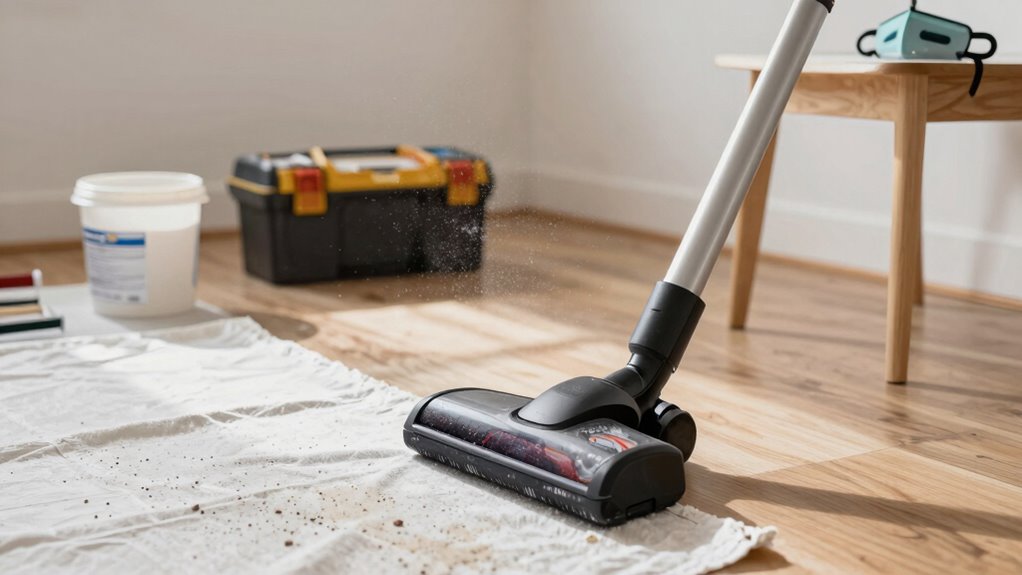 contain dust during drilling