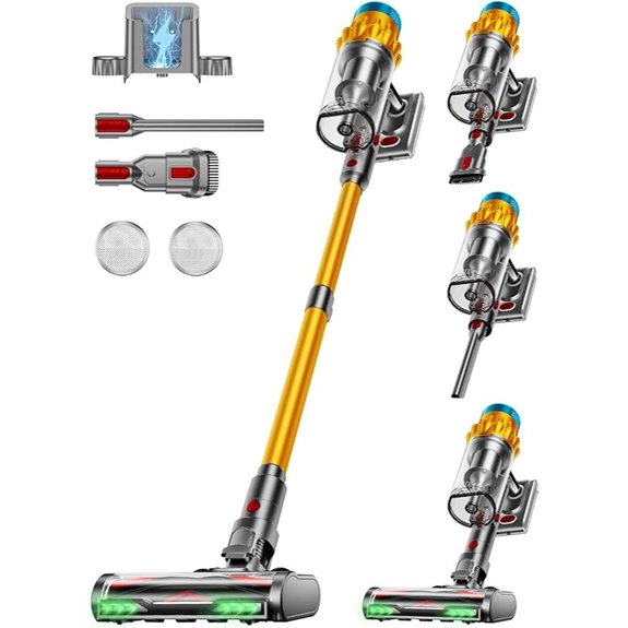 Cordless 650W Vacuum Cleaner with Self-Standing Design