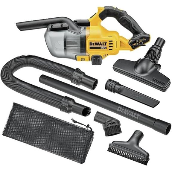 DEWALT 20V Cordless Handheld Car Vacuum with HEPA
