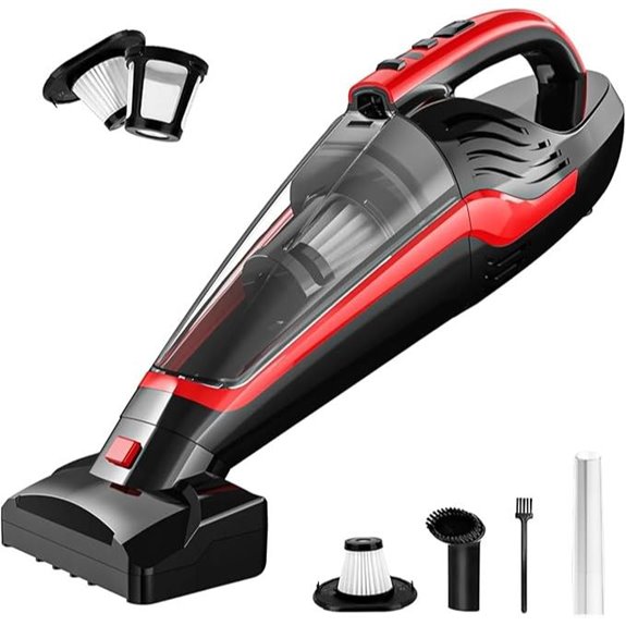 Pet Hair Handheld Cordless Vacuum with Reusable Filters