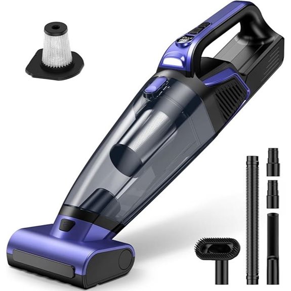Cordless Pet Hair Vacuum with LED Light