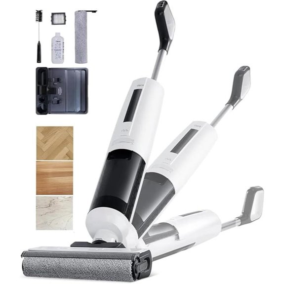 Self-Cleaning Cordless Vacuum & Mop for Floors