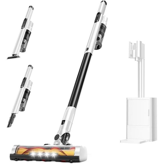 Cordless Self-Empty Vacuum with Powerful Suction