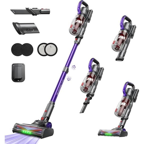 AlloyMove Cordless Vacuum Cleaner 45KPA 60min Runtime