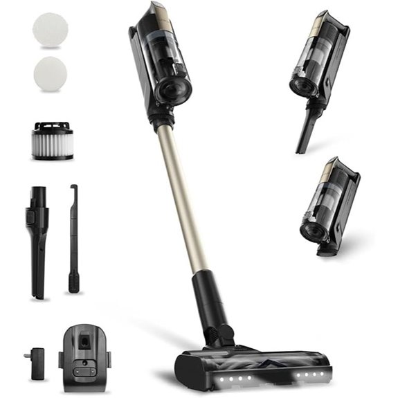 Candy Cordless Stick Vacuum Cleaner with LED Display